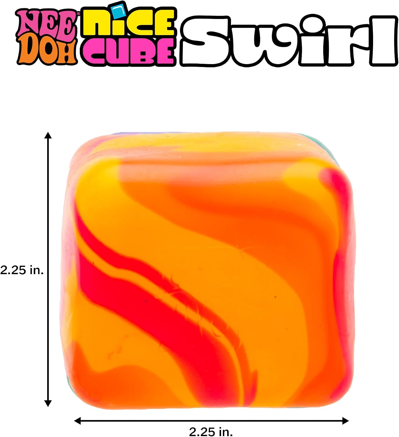 Schylling NeeDoh Nice Cube Swirl