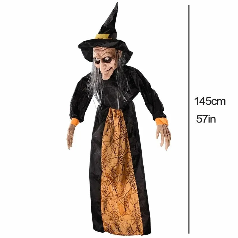 Halloween Voice Controlled Horror Electric Halloween Witch - Preppy Kids (Grand Bazaar)