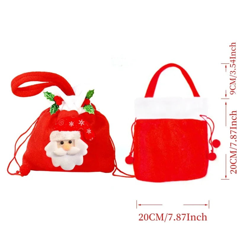 Santa clause 7pc set kit beard glassess bag bell - Preppy Kids (Grand Bazaar)