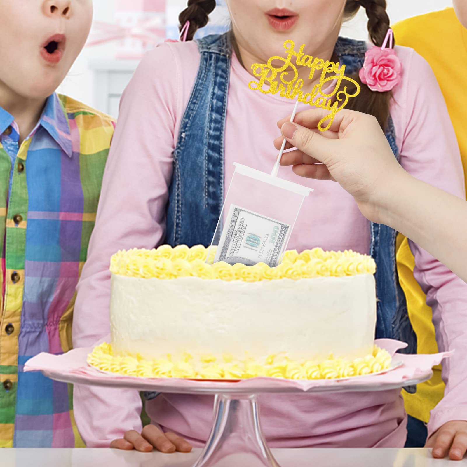 Money Cake Pull Out Kit for Cake Decoration Birthday Party - Preppy Kids (Grand Bazaar)