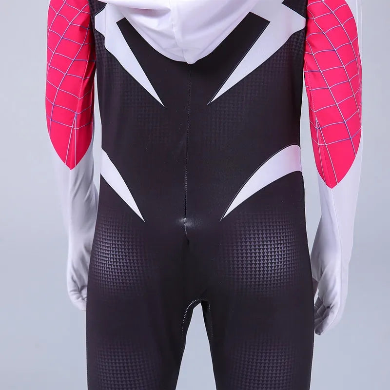 Spiderman Gwen Bodysuits Cosplay - Preppy Kids (Grand Bazaar)