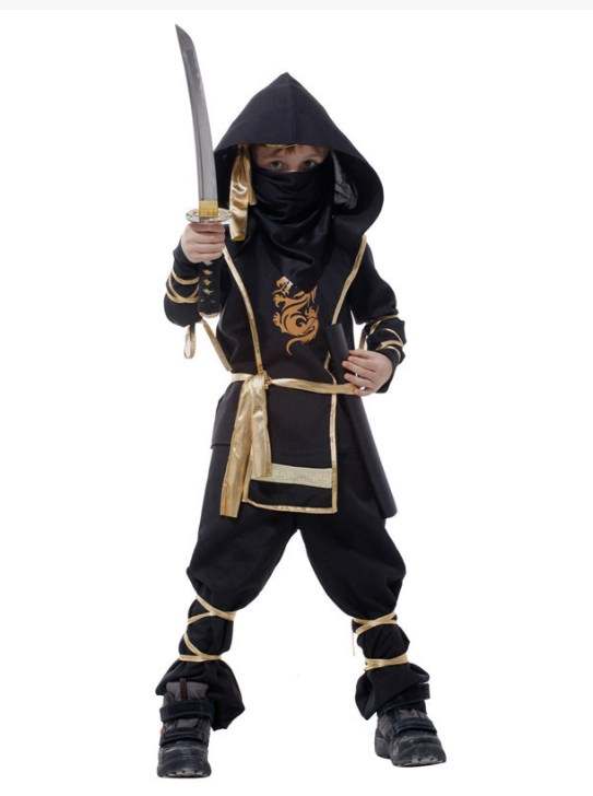 Ninja Gold Costume Suit COSPLAY - Preppy Kids (Grand Bazaar)