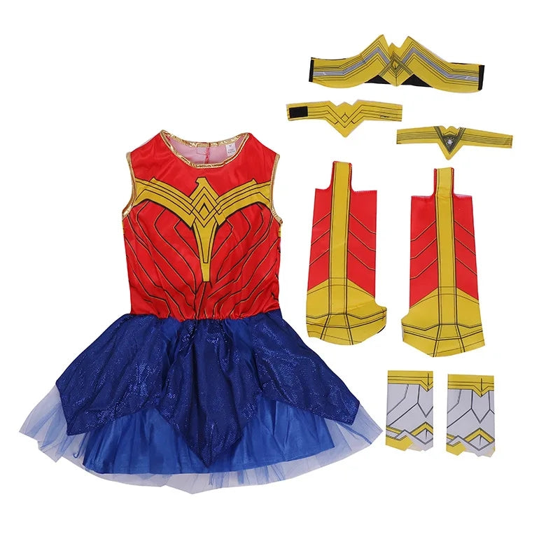 Wonder Woman Kids Costume cosplay outfit - Preppy Kids (Grand Bazaar)