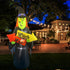 8ft Witch Ghost Inflatable with Led Lights float - Preppy Kids (Grand Bazaar)