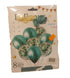 8 PC Green Confetti Balloon pack - Preppy Kids (Grand Bazaar)