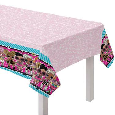L.O.L. Surprise! Together 4-Eva Plastic Table Cover, 54in x 96in - Preppy Kids (Grand Bazaar)