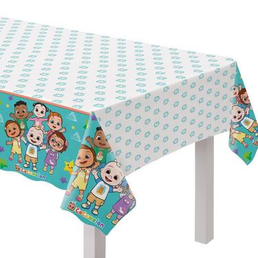 CoComelon Plastic Table Cover, 54in x 96in - Preppy Kids (Grand Bazaar)
