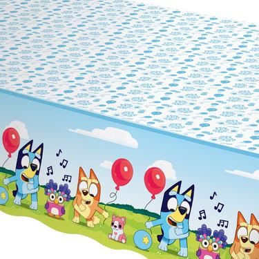 Bluey Plastic Table Cover, 54in x 96in - Preppy Kids (Grand Bazaar)