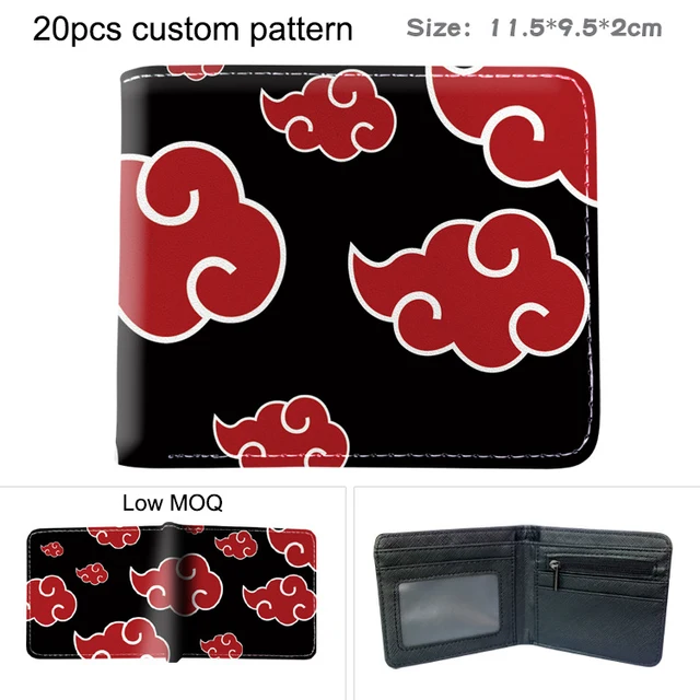 Naruto Akatsuki Symbol Wallet - Preppy Kids (Grand Bazaar)