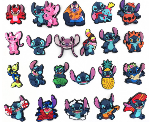 Stitch Croc Charm(1 pc) charms jibbitz - Preppy Kids (Grand Bazaar)