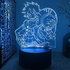 One Piece Smiling Luffy Straw Hat LED Lamp - Preppy Kids (Grand Bazaar)