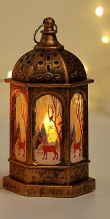 Christmas Mini Lantern Lantern LED Night Light Decorative Lamp Light - Preppy Kids (Grand Bazaar)