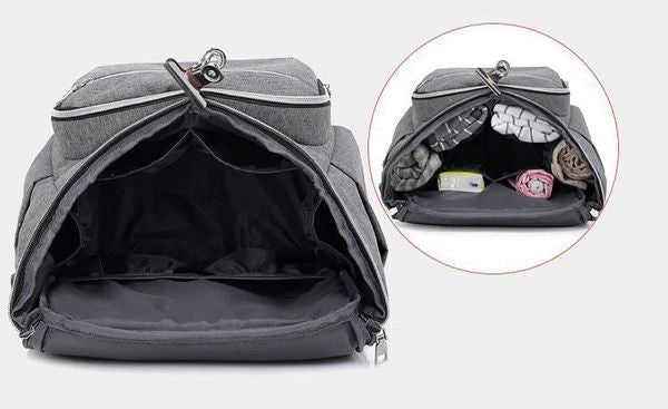 3 in 1 Waterproof USB Mummy Baby Hospital Bags - Preppy Kids (Grand Bazaar)