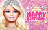 Barbie Happy Birthday Photo Banner - Preppy Kids (Grand Bazaar)