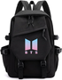 BTS Backpack, Kpop bags , BTS bags ,14 inch (21 ltr) Soft Canvas material Teenager Backpack, Kawai bags for girls - Preppy Kids (Grand Bazaar)