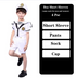 Sailor boys Short Pants Costume (Kids version) boy - Preppy Kids (Grand Bazaar)