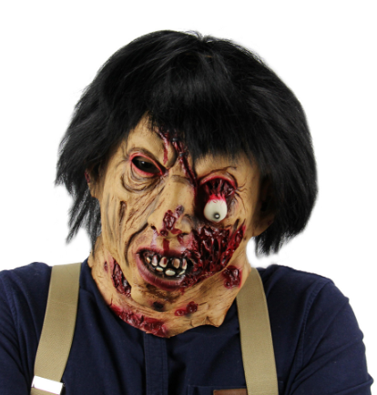 Zombie Bloody Face Scary Halloween Face - Preppy Kids (Grand Bazaar)