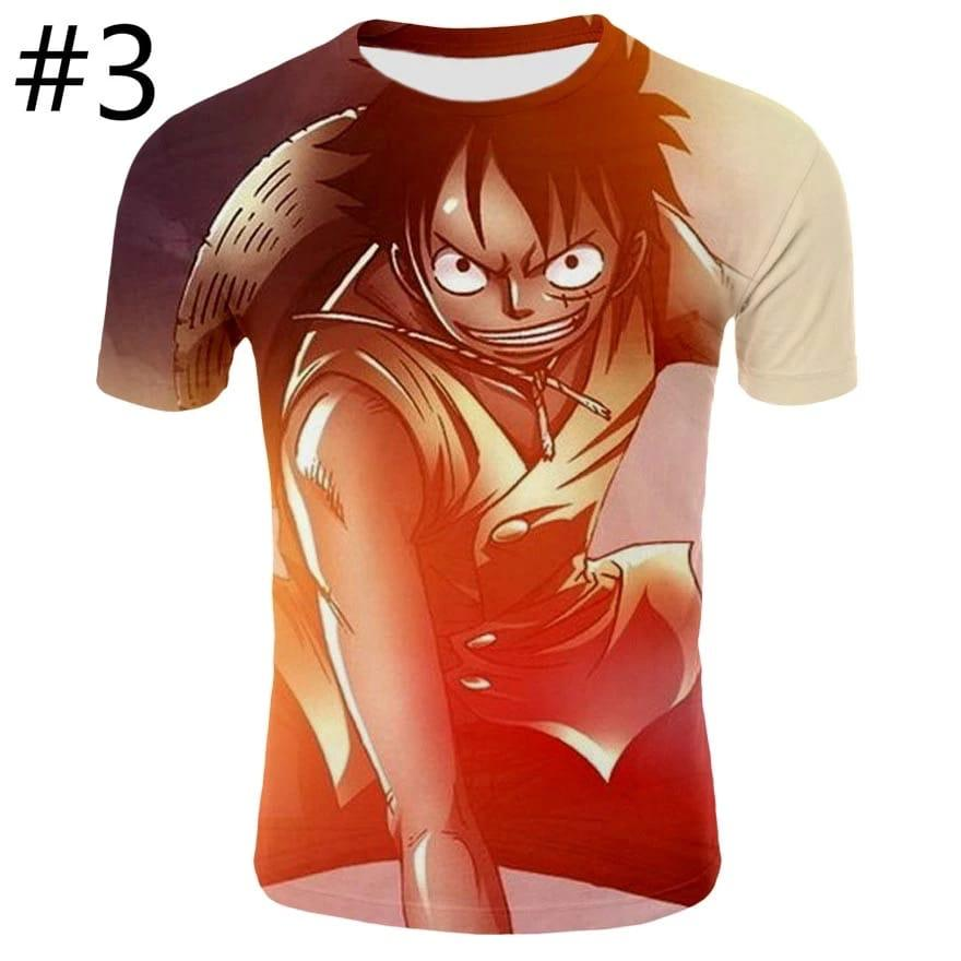 One Piece Luffy Gear 2 Power Up Tshirt - Preppy Kids (Grand Bazaar)