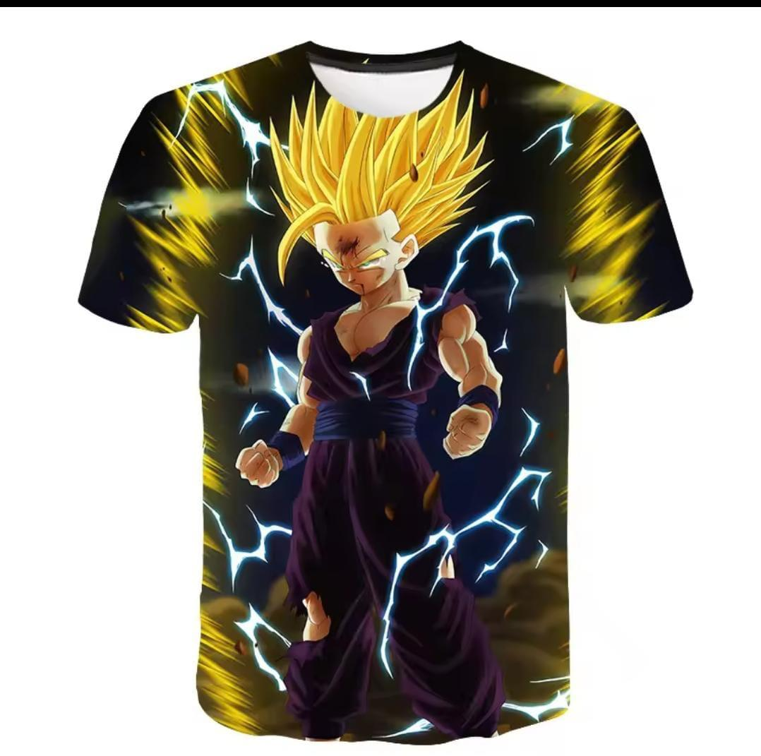 Dragon Ball Z Gohan Super Saiyan 2 Tshirt - Preppy Kids (Grand Bazaar)