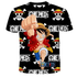 One Piece Skull Logo Punching Luffy Tshirt - Preppy Kids (Grand Bazaar)