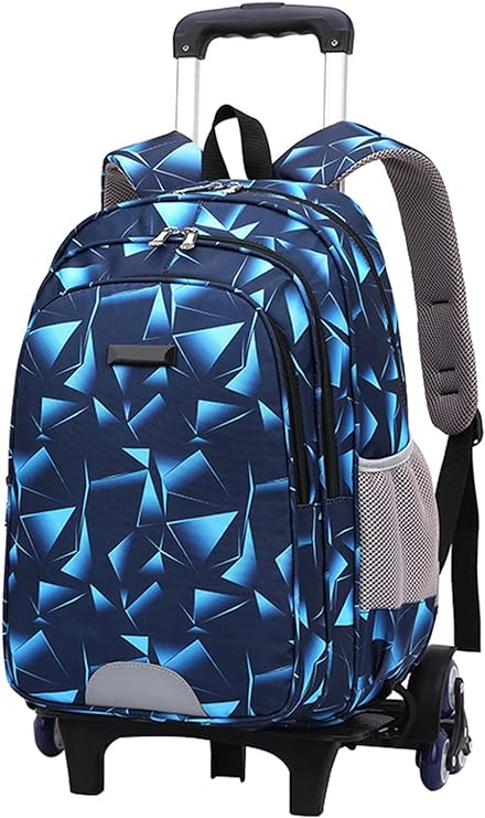 Blue Large Capacity Trolley Bag - Preppy Kids (Grand Bazaar)