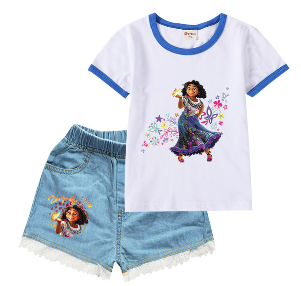 Encanto outfit 2PC (Blue) - Preppy Kids (Grand Bazaar)