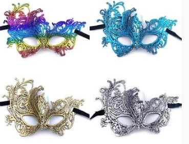 Masquerade Carnival Lace Mask - Preppy Kids (Grand Bazaar)
