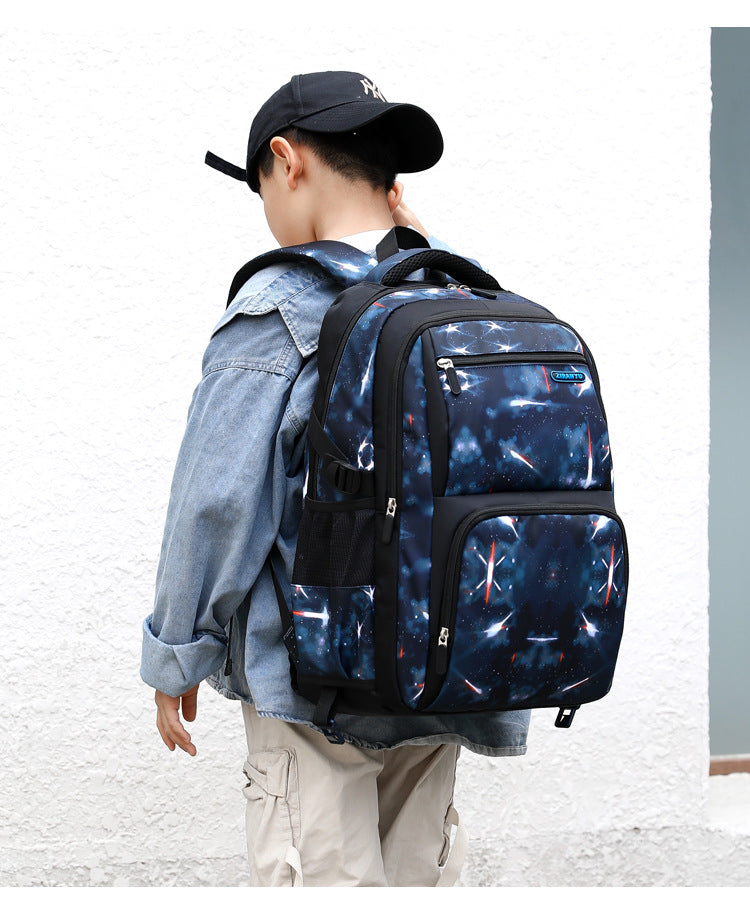 Ziranyu 3pc Trolley Bag Set Galaxy Blue - Preppy Kids (Grand Bazaar)