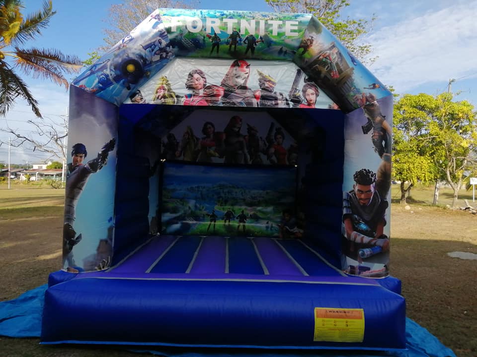 RENTAL Fortnite Bouncy Castle - Preppy Kids (Grand Bazaar)