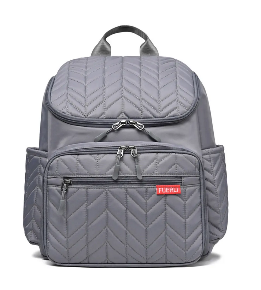 Fuerli Ultimate Baby Bag (Grey) - Preppy Kids (Grand Bazaar)
