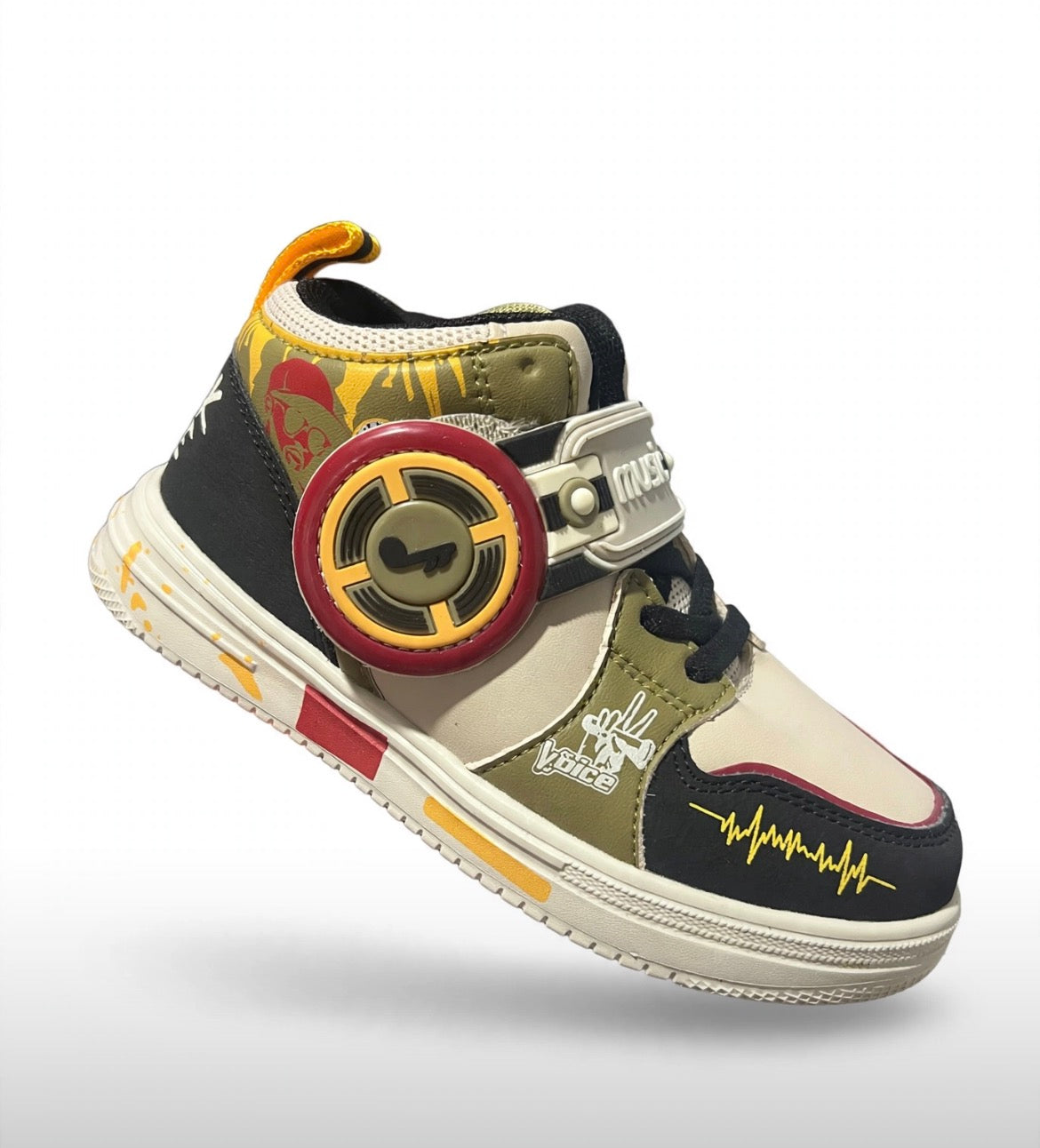 Bless box boys DJ music themed sneakers