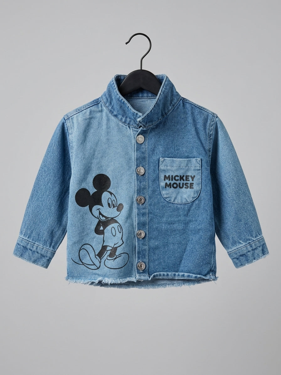 Mickey Mouse Kids Denim Jacket