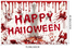 Happy Halloween Backdrop Banner (6ft x 3.5ft) - Preppy Kids (Grand Bazaar)