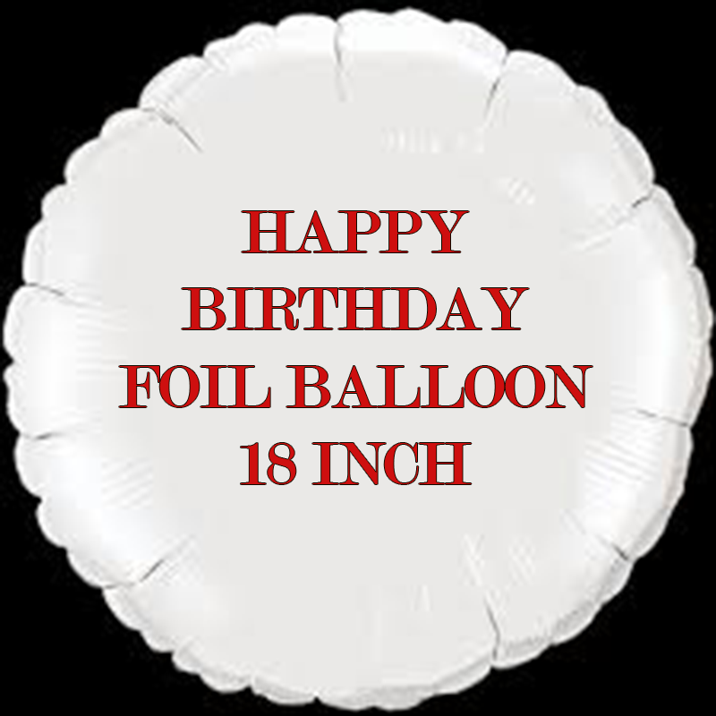 18" Happy Birthday Foil Balloon (18 inch) - Preppy Kids (Grand Bazaar)