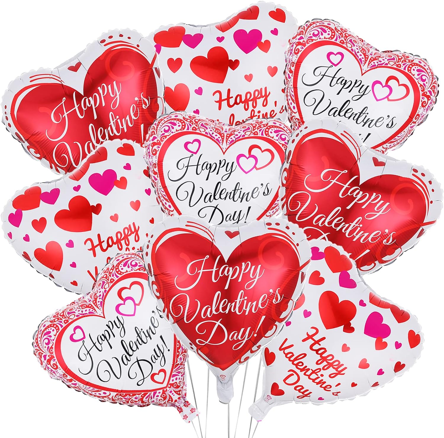 Happy Valentines Foil Balloons Version 1 (18 inch) - Preppy Kids (Grand Bazaar)