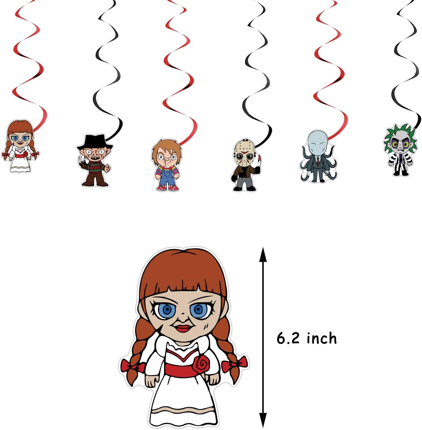 Horror Scary Movie Birthday Party Decorations Chucky - Preppy Kids (Grand Bazaar)