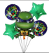 Teenage Mutant Ninja Turtle 5pc Foil Balloon set - Preppy Kids (Grand Bazaar)