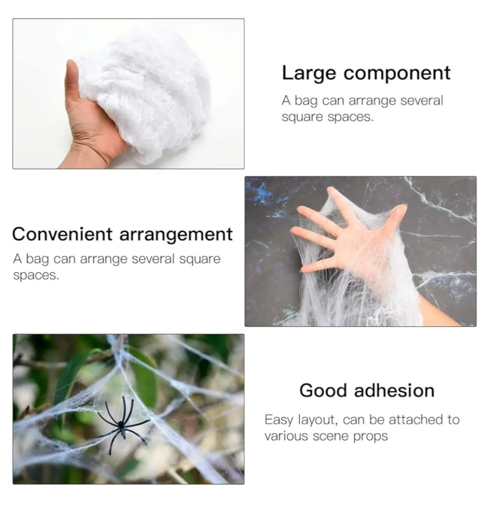 Halloween Spider Webs - Preppy Kids (Grand Bazaar)