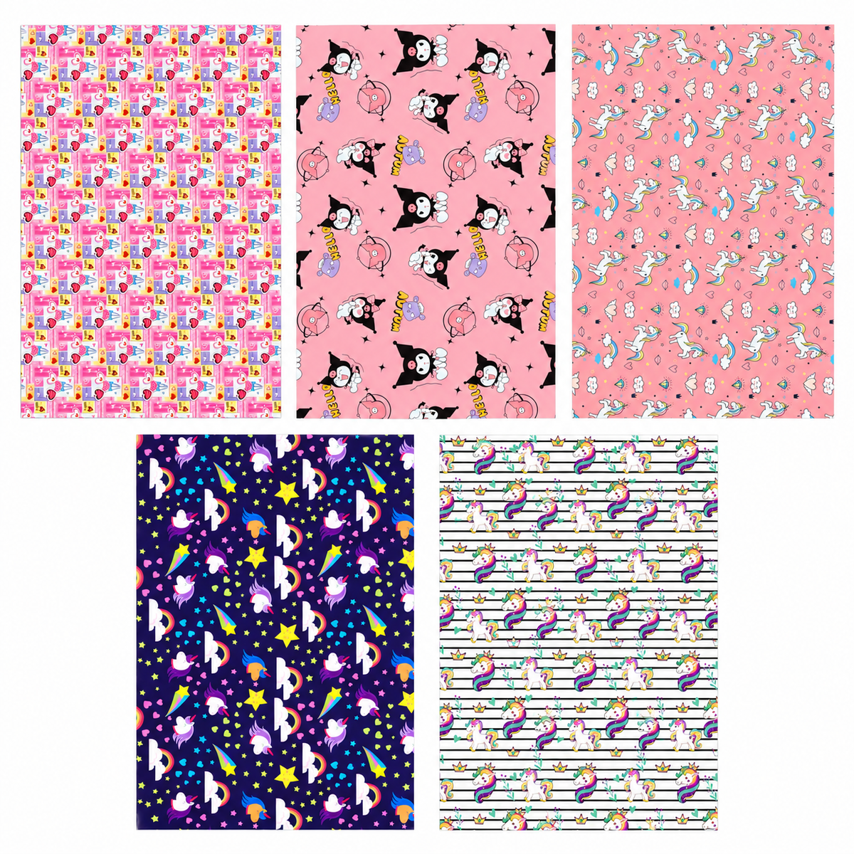 Character Gift Wrapping Paper (27&