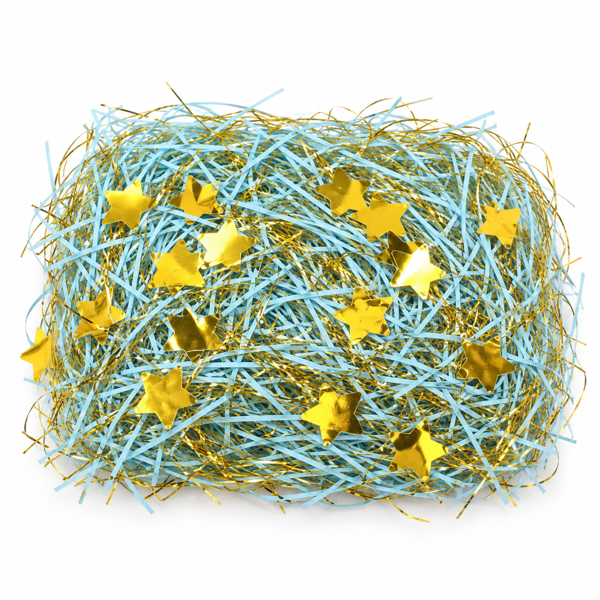 Shredded Paper With Gold Star