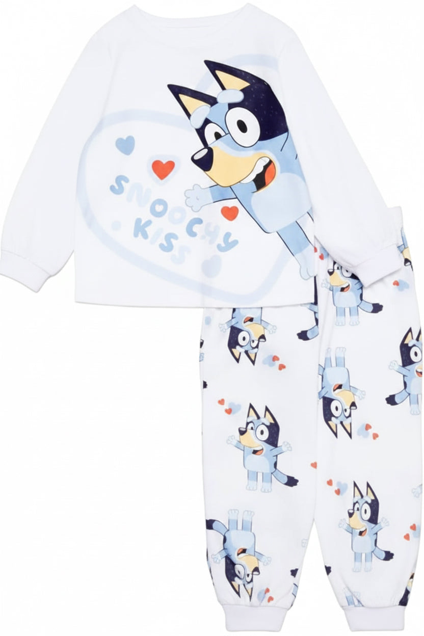 Bluey smoochy kiss pajamas