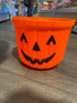 Orange Halloween Pumpkin bucket Trick or Treat - Preppy Kids (Grand Bazaar)