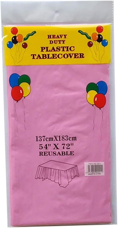 Plain disposable tablecloth