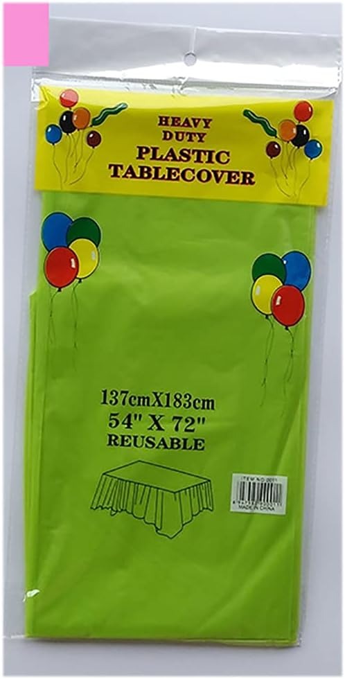 Plain disposable tablecloth