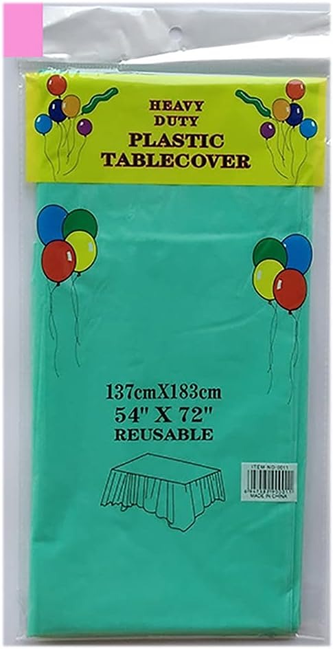 Plain disposable tablecloth