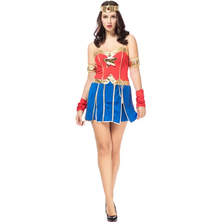 Wonder Woman Adult Costume cosplay outfit