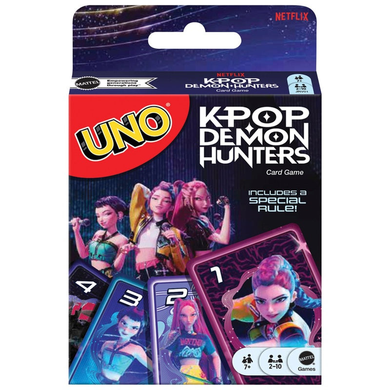 Kpop Demon Hunters UNO cards