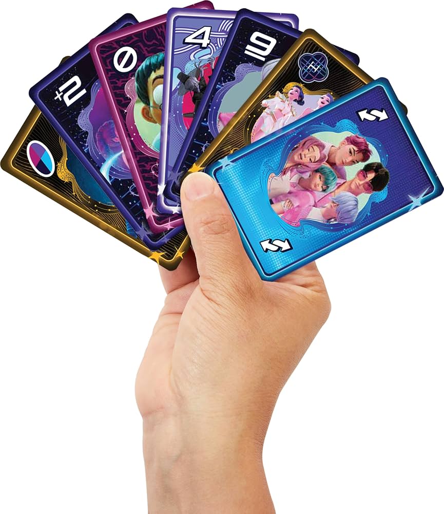 Kpop Demon Hunters UNO cards