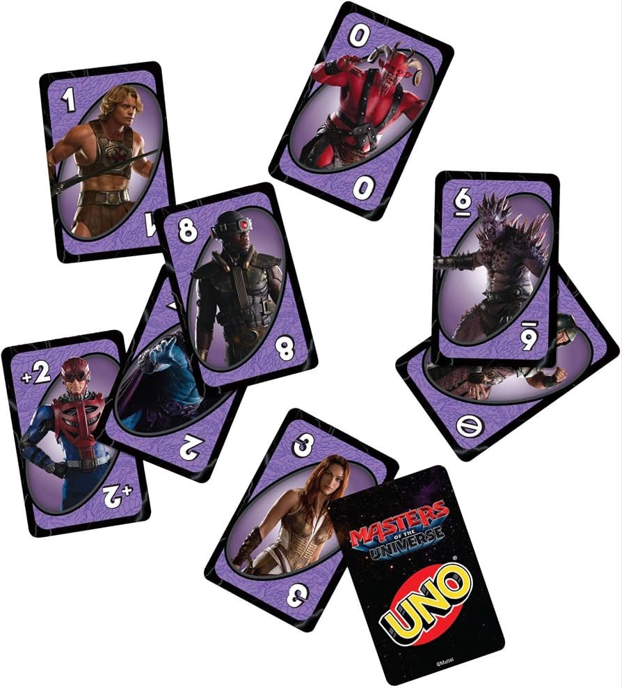 Masters of the Universe UNO cards