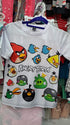 Sale Angry Bird White Tshirt - Preppy Kids (Grand Bazaar)